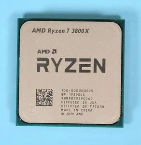 AMD Ryzen 7 3800X R7-3800X 3.9GHz 8Core 16Thr 32MB 105W AM4 CPU Processor - Afbeelding 1 van 1