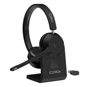 Codi A04619 Stereo Bluetooth Wireless Int AI ENC Mic Noise Cancellation Headset - Picture 1 of 3