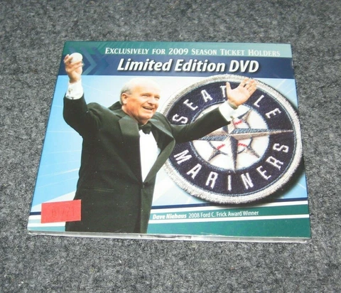 Seattle Mariners 2009 MLB Season DVD Limited Edition Ticket Holders NEW Promo Cover