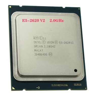 Intel Xeon E5-2620 V2 2.1GHz 12 Threads LGA 2011 SR1AN 6-Core CPU Processor - Image 1 of 4