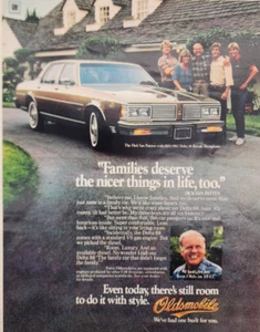 1981 (82) Delta 88 Royale Brougham Oldsmobile Print Ad - Do it with style. - Picture 1 of 2