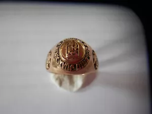 🚩 TOLLER COLLEGERING HIGHSCHOOLRING RING COLEGIO JUAN XXIII PUCMM 1992 🚩 - Bild 1 von 4