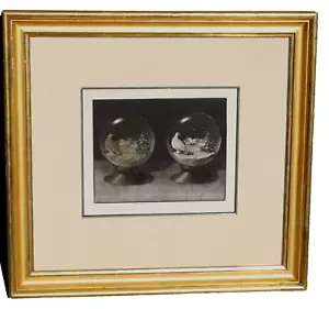 BYRON BRATT Color Mezzotint Etching White Noise 165/195 - Picture 1 of 6