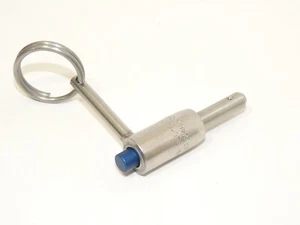 Avibank NAS1334C5C06D Push Button Stainless Ball Lock Pin 1/4 D .6 in L BLC4GL06 - Picture 1 of 2