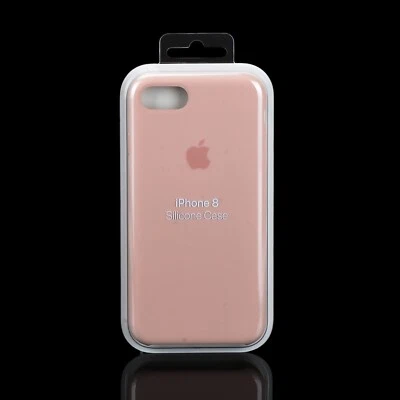Genuine Apple iPhone SE 3rd Gen / 2nd Gen & iPhone 8 7 Silicone Case - Pink Sand - Image 1 of 4