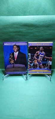 2012-13 Hoops High Honors & Franchise Greats Magic Johnson Los Angeles Lakers - Image 1 of 2