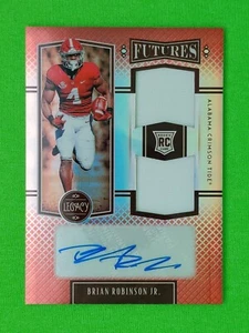 Panini Legacy 2022 Brian Robinson Jr. Jersey doble novato auto rubí/100 - Imagen 1 de 1