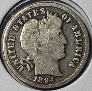 1894 Friseur Dime - Bild 1 von 2