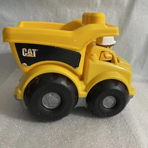Mega Cat Dump Truck Without blocks 9" x 7" x 6 1/2" - Picture 1 of 10