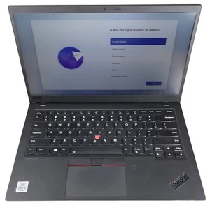 Lenovo ThinkPad X1 Carbon Gen 8 (14" i5-10210U 8GB 256GB SSD Win11) No Charger - Picture 1 of 9