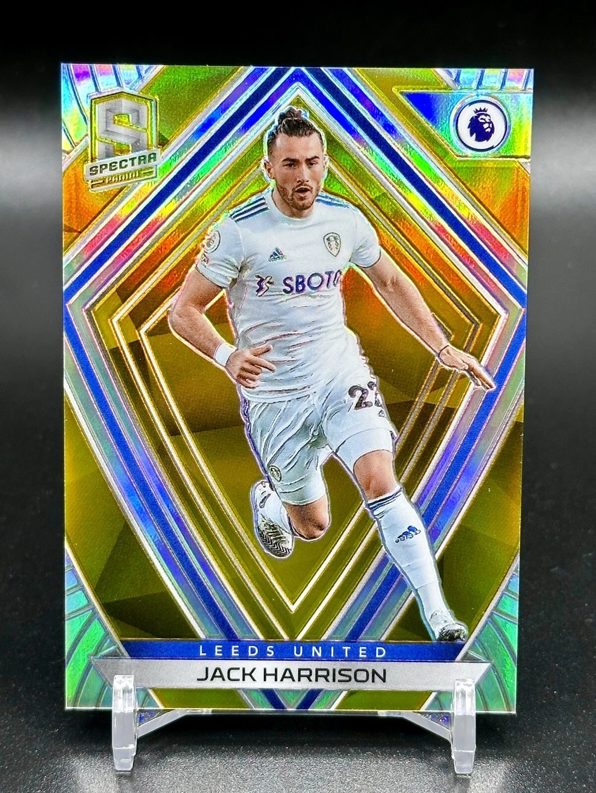 2020-21 Panini Chronicles Spectra Premier EPL GOLD PRIZM #3/10 Jack Harrison #9