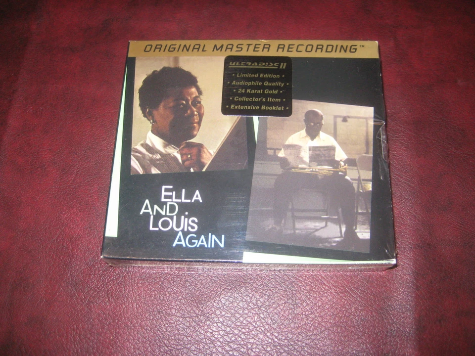 Ella & Louis Again by ELLA FITZGERALD & LOUIS ARMSTRONG MFSL 24 KARAT GOLD BOX - Image 1 of 1