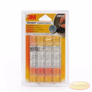3M Bumpon SJ5323 Elastikpuffer Transparent Abstandshalter Puffer Temprix - Bild 1 von 7