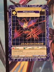 Diaboromon BO-227 (Digimon Digi-Battle Card Game) Bandai 2002 Series 5 - GOLD - Picture 1 of 3
