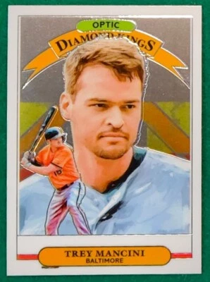 Trey Mancini - 2019 Donruss Optic #5 - Orioles Baseball Card - Diamond Kings - Image 1 of 3