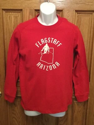Camisa LS roja para niños 10-12 Flagstaff Arizona esquí nueva con etiquetas Ruta 66 deportes ENVÍO GRATUITO Foto 1 de 4