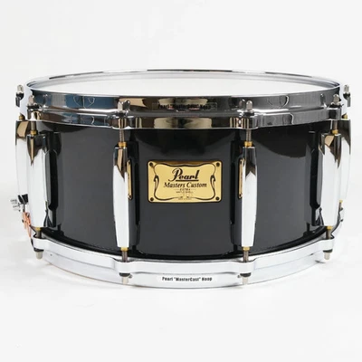 [Used] Snare Drum Pearl Pearl Masters Custom EXTRA Maple shell 14~5.5 Snare - Image 1 of 4