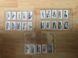 AVIATION SERIES, R & J HILL LTD, SET OF 25 CIGARETTE CARDS IN PLASTIC SLEEVES - Picture 1 of 17