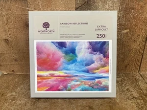 Wentworth Extra Difficult Wood Jigsaw Puzzle Reflections RARE 250 Pcs - Picture 1 of 6