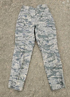 US Air Force Women BDU Cargo Pants  12 Reg Camouflage Utility Trousers Combat Foto 1 de 4