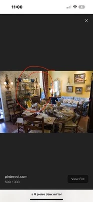 Французский тяжелый железный шкаф-купе Pierre Deux Country - Изображение 1 из 2