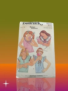 Vintage Butterick Pattern 5941 Girls Shirt Top Size 10 UNCUT Betsey Johnson - Picture 1 of 7