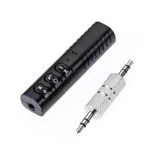New Wireless Bluetooth AUX Audio Stereo Music Home Car Receiver 3.5mm Adapter A - Afbeelding 1 van 8