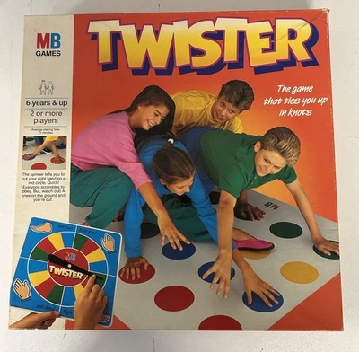 Twister Board Game by MB Games 1990s - (6+) - Complete and In Great Condition - Image 1 of 4