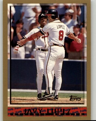 1998 Topps Javy Lopez #183 Atlanta Braves - Image 1 of 2