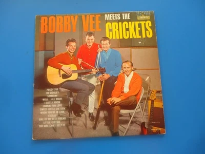 Bobby Vee Meets The Crickets LP (1962) LRP-3228 Mono - Image 1 of 3