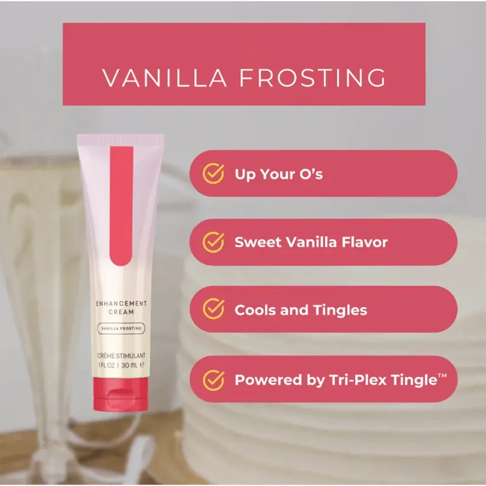 30ml Pure Romance "O" Enhancement Cream Vanilla Frosting - image 1 of 4