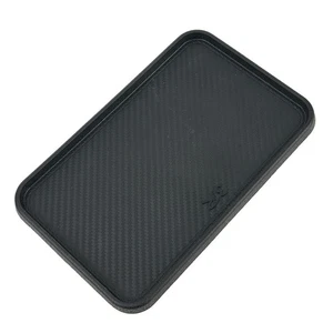 Practical Replacement Tool Mat Dashboard Front Non-Slip Silicone Black - Picture 1 of 12