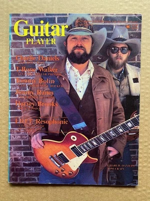 CHARLIE DANIELS GUITAR PLAYER MAGAZINE MARCH 1977 CHARLIE DANIELS COVER WITH FEA - Image 1 of 2