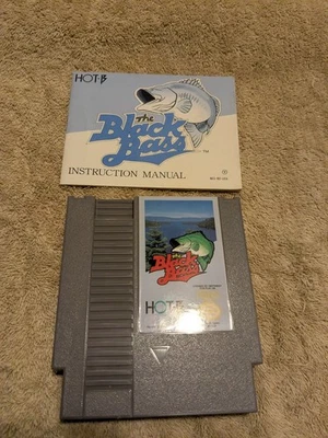 The Black Bass Nintendo NES Authentic Cartridge. Vintage 1989! - Image 1 of 4