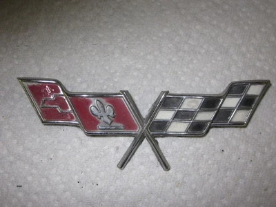 Original Survivor 1979 CHEVROLET CORVETTE Fender EMBLEM GM#471295 #5 - Image 1 of 4