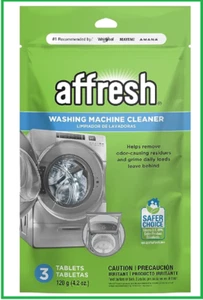 Affresh Detergente Lavatrice | Pulisce Lavatrici Caricamento Frontale Caricamento Superiore | 3 Compresse - Foto 1 di 4