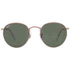 Ray Ban Round Metal Green Unisex Sunglasses RB3447 920231 53 RB3447 920231 53