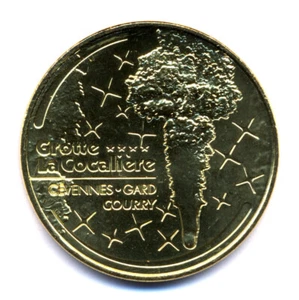 30 COURRY Grotte de la Cocalière 15, Hélictite, 2025, Monnaie de Paris - Photo 1/2