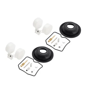 2X Kit Riparazione Carburatore Membrana per Kawasaki KLE400 KLE500 1991-2007 - Foto 1 di 4