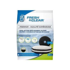 Catit Flower Fountain Fresh and Clear Carbon/Foam Filter Cartridge (2 Pack) - Picture 1 of 1