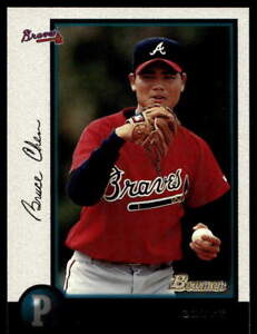1998 Bowman 131 Bruce Chen   Atlanta Braves  Baseball Card
