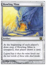 Howling Mine - 8th Edition - LP, English MTG Magic FLAT RATE SHIP
