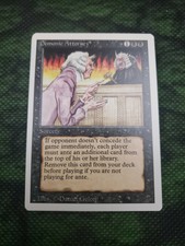 *** Demonic Attorney *** Revised NM Black Rare MAGIC MTG CARD Reserved List