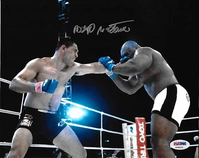 Foto firmada por Antonio Rodrigo Nogueira 8x10 certificado de autenticidad PSA/DNA Pride FC v Bob Sapp 2002 Foto 1 de 4