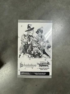 Weiss Schwarz Hololive 2nd Generation English Trial Deck+ Display Factory Sealed - Picture 1 of 2