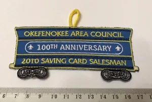 Okefenokee Area Council Georgia 100th Anniversary 2010 Saving Card Salesman - Bild 1 von 1
