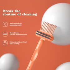 Hot Hair Brush Comb Cleaner Cleaning Hair Removal Handle Embedded Tool Home H2S9