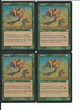 MTG: DARBA Prophecy UNCOMMON; played, Excellent condition x4