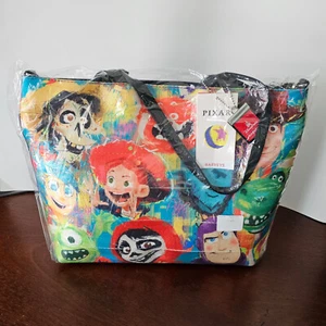 Disney Parks Harveys Pixar Sketch Art Signature Seatbelt Tote NWT - Picture 1 of 9