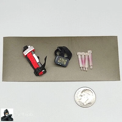 1:6 Easy & Simple CBRN Assault Team Tourniquet GPS Glowsticks Set for 12" Figure - Image 1 of 4